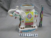 藏品(象花器)的圖片